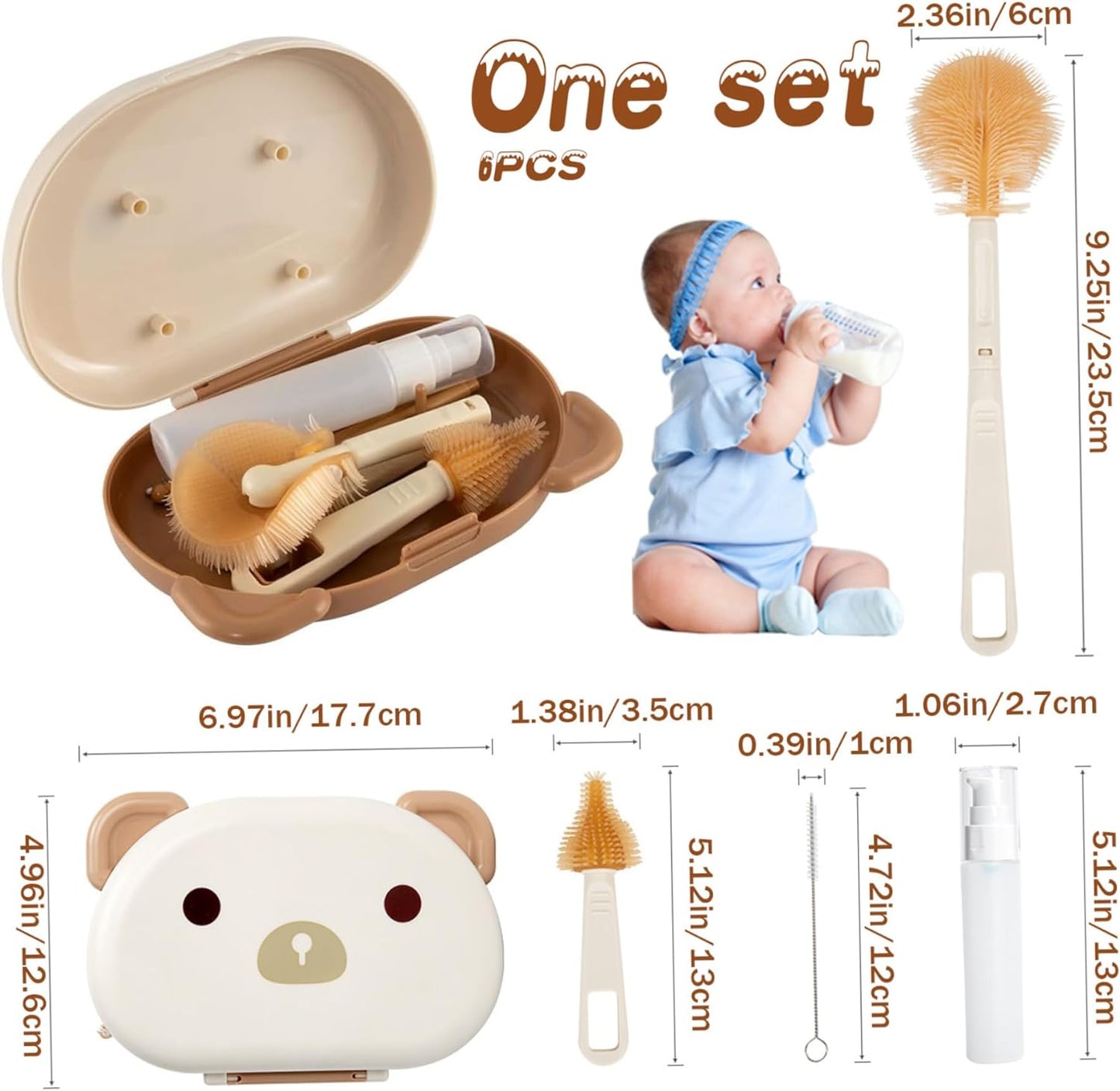 Set Incalzitor biberon 9 in 1 + ACESORII