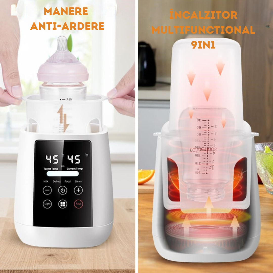 Set Incalzitor biberon 9 in 1 + ACESORII