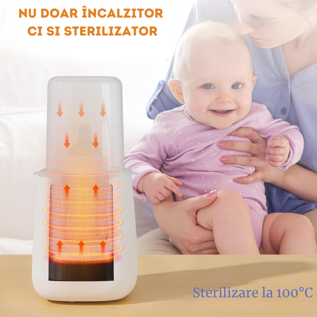 Set Incalzitor biberon 9 in 1 + ACESORII