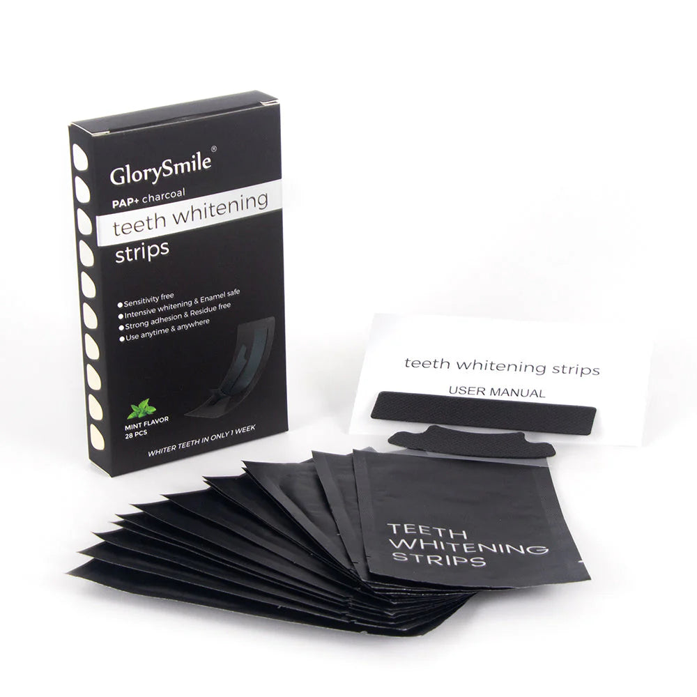 Benzi Albirea Dintilor, Glory Smile din Carbune Activ, fara peroxid